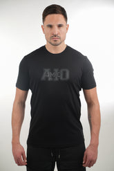 Amico Black Print Tee